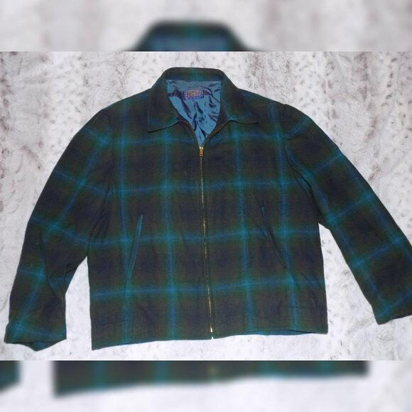 Pendleton 100% Virgin Wool Plaid Jacket - Picture 3 of 15